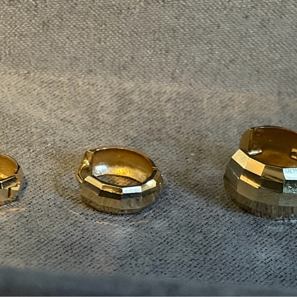 Adornmonde Saul Micro Disco Hoop Earrings - Picture 7 of 7